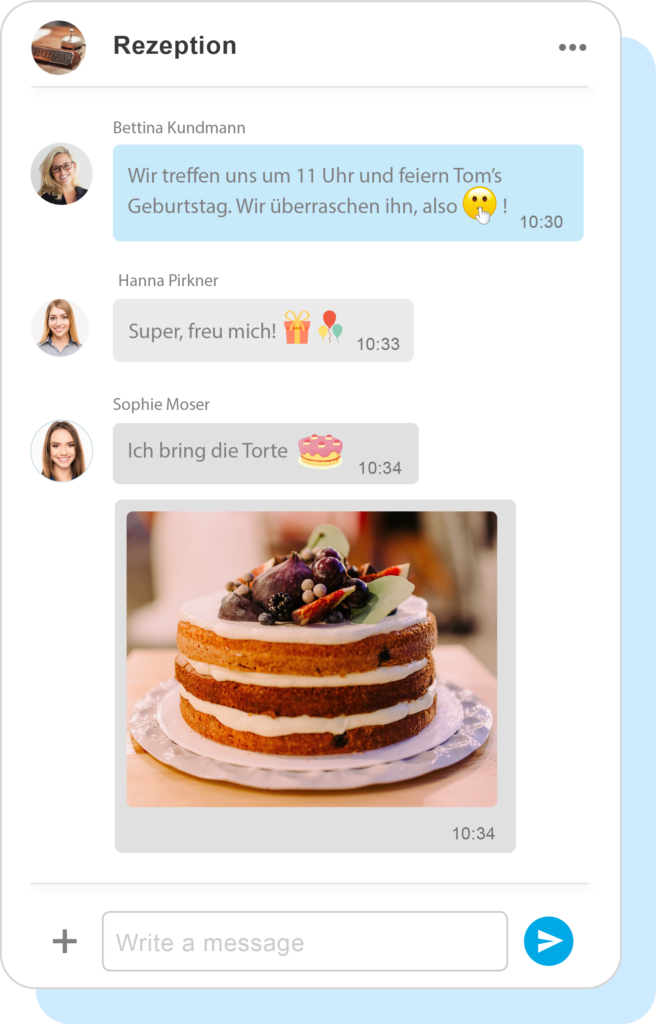 hotelkit Chat Screen Teamspirit