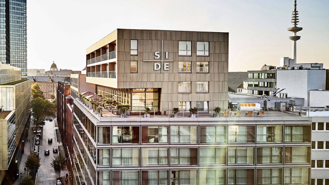 Side Design Hotel Hamburg Außenansicht