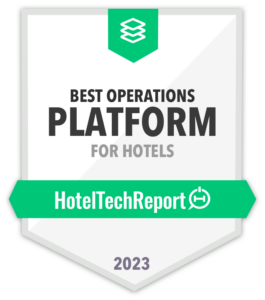 Award Best Operations Platform for Hotels 2023 - HotelTechReport